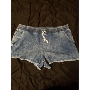 No Bounderies Tie Front Shorts